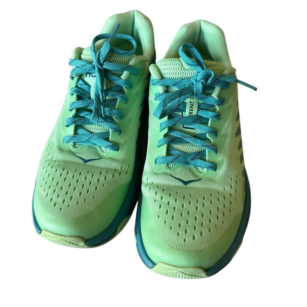 Hoka One One Teal Athletic Shoes size 8.5B